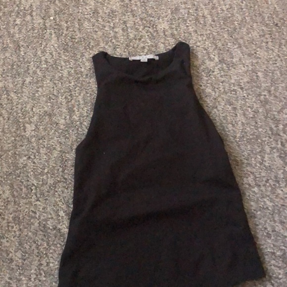 🛑SOLD🛑 GAZE BLACK BODYSUIT HIGH NECK SLEEVELESS SZ SMALL - Picture 3 of 9